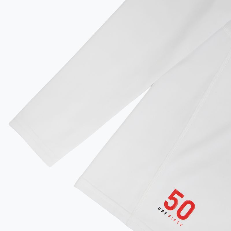 Men's swim long sleeve Musto Championship Rash Guard white 4