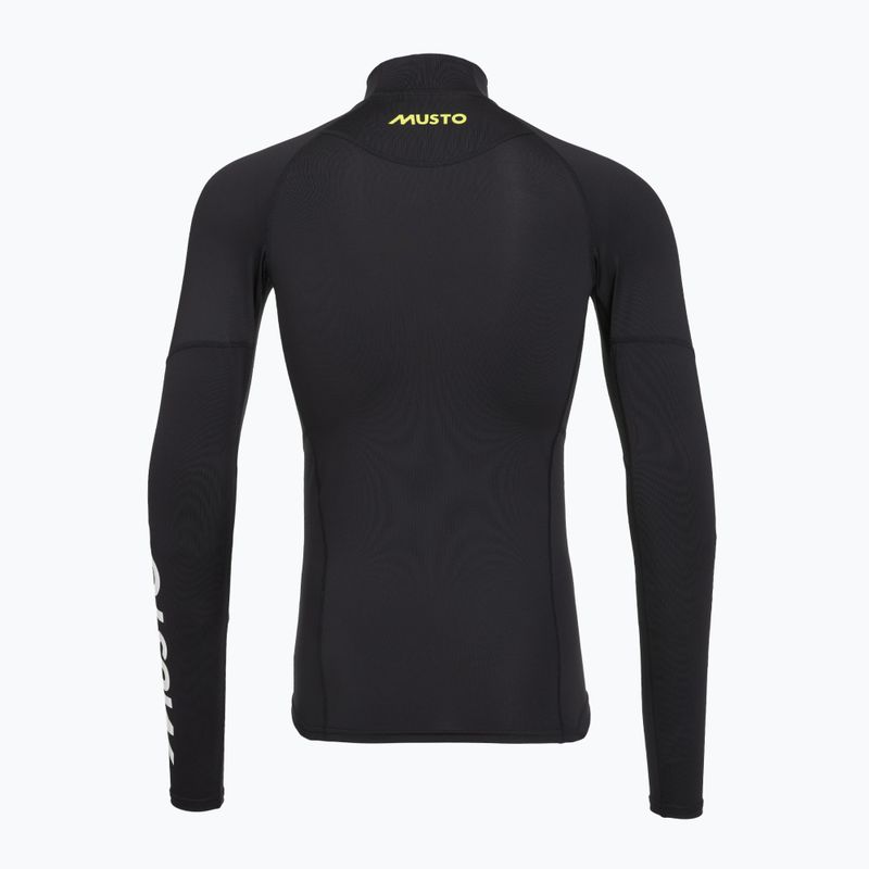 Men's swim long sleeve Musto Championship Rash Guard black 2
