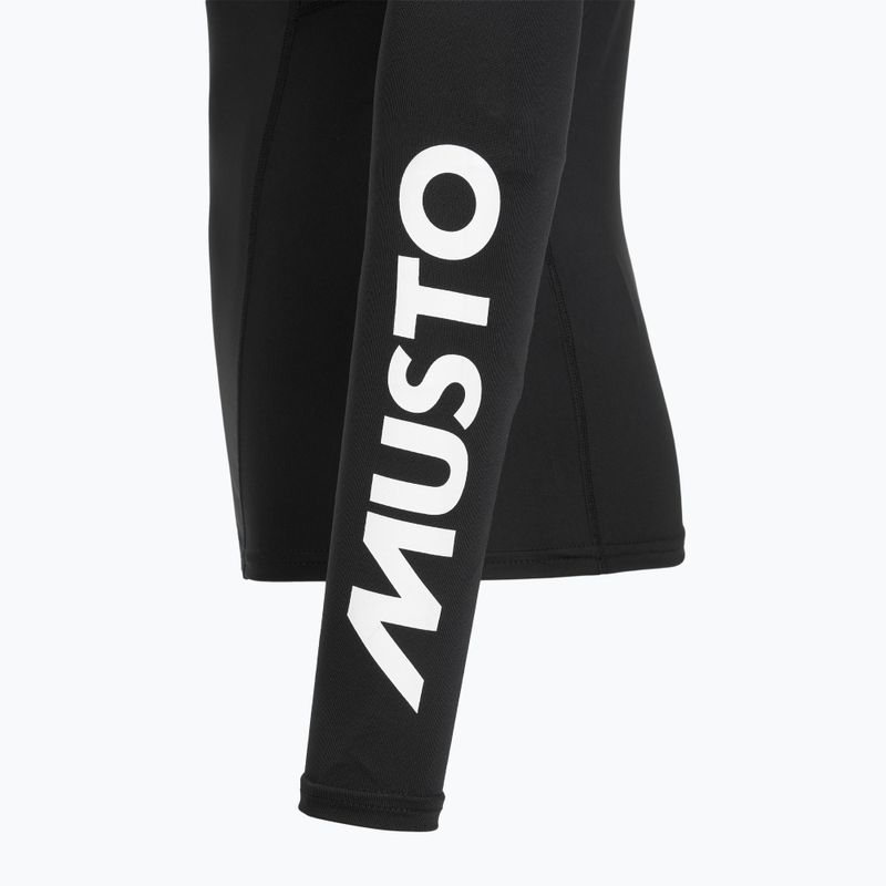 Men's swim long sleeve Musto Championship Rash Guard black 5