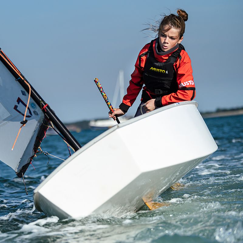 Children's sailing sweatshirt Musto Championship Aqua Top 2.0 Jr oxy fire 4