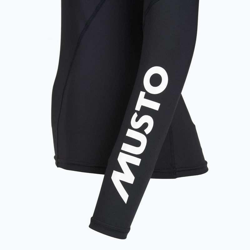 Women's swim long sleeve Musto Championship Rash Guard black 5