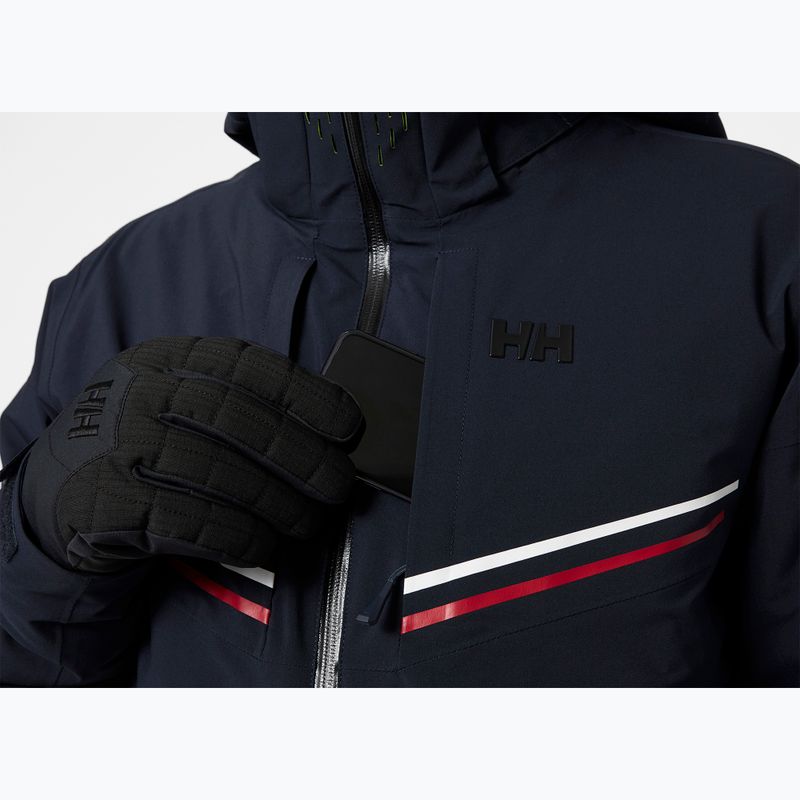 Men's ski jacket Helly Hansen Alpha Infinity navy 4