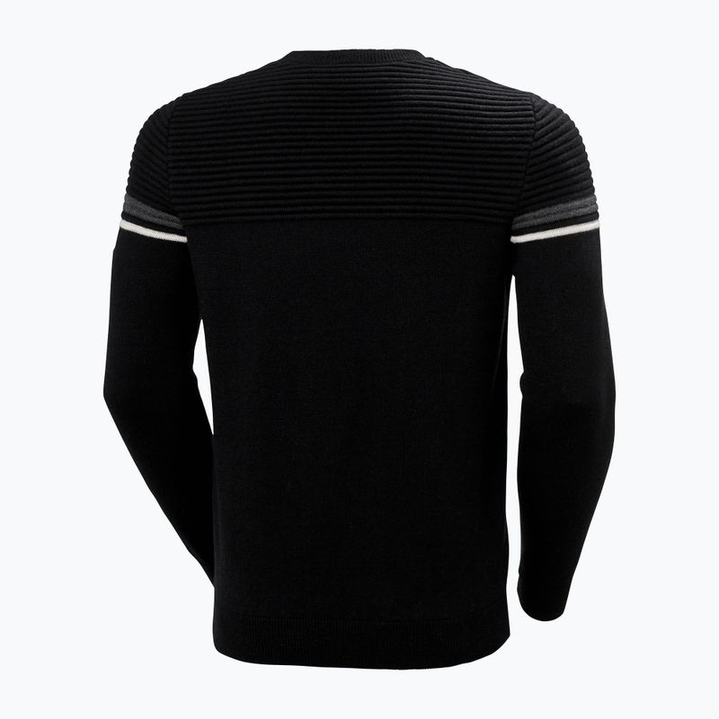 Men's Helly Hansen Carv Knitted Sweater black 2