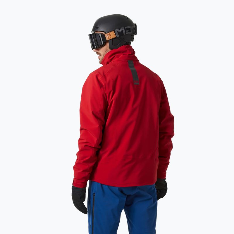 Men's ski jacket Helly Hansen Alpha 3.0 red 65551_162 2