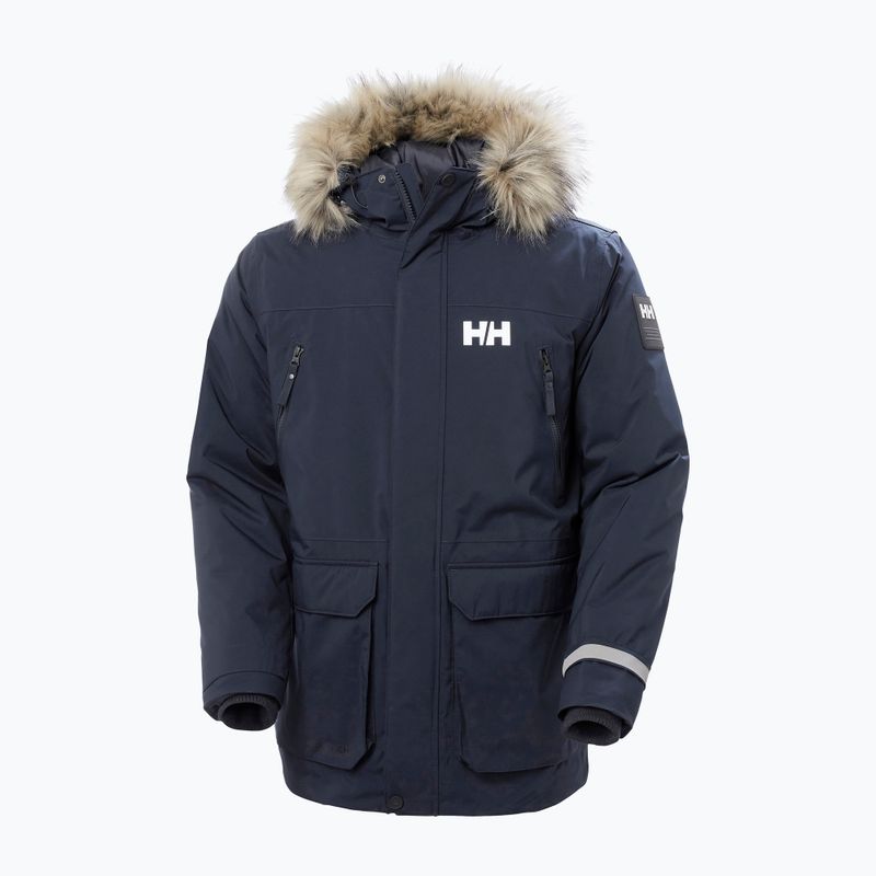 Helly Hansen men's Reine Parka rain jacket navy blue 53630_597 5