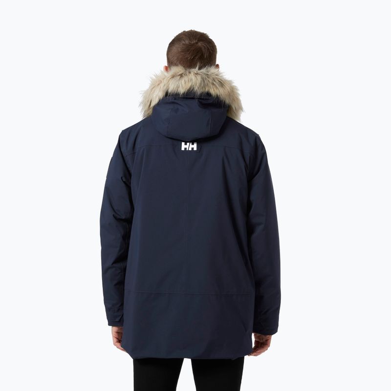 Helly Hansen men's Reine Parka rain jacket navy blue 53630_597 2