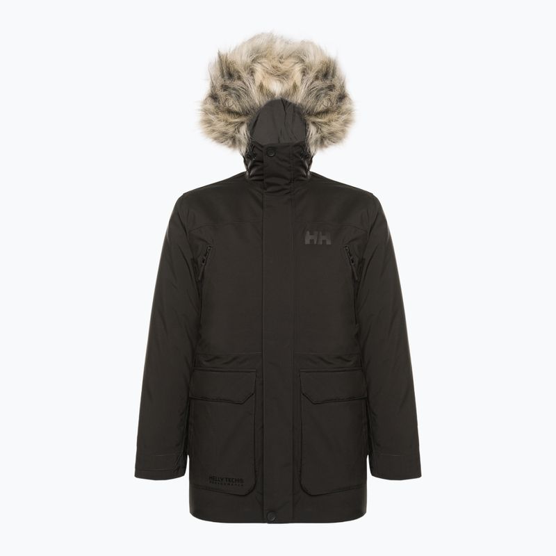 Helly Hansen men's Reine Parka rain jacket black 53630_990