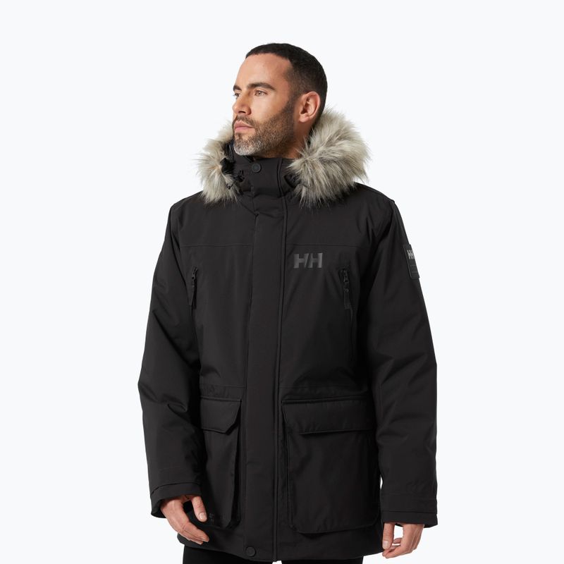 Helly Hansen men's Reine Parka rain jacket black 53630_990 6