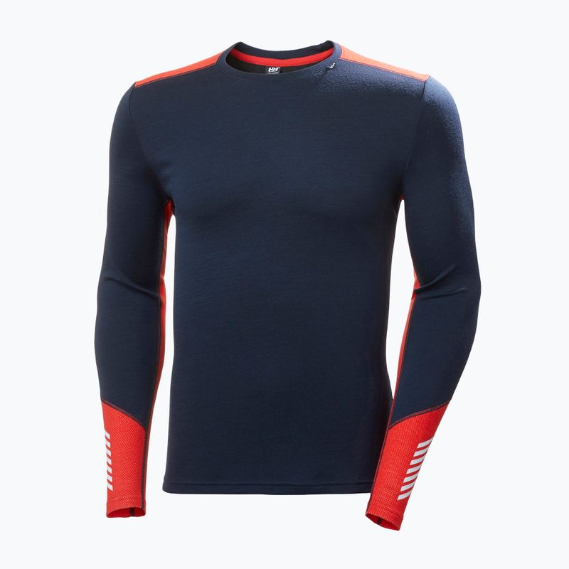 Men's thermal top Helly Hansen Lifa Merino Midweight Crew navy/598 5