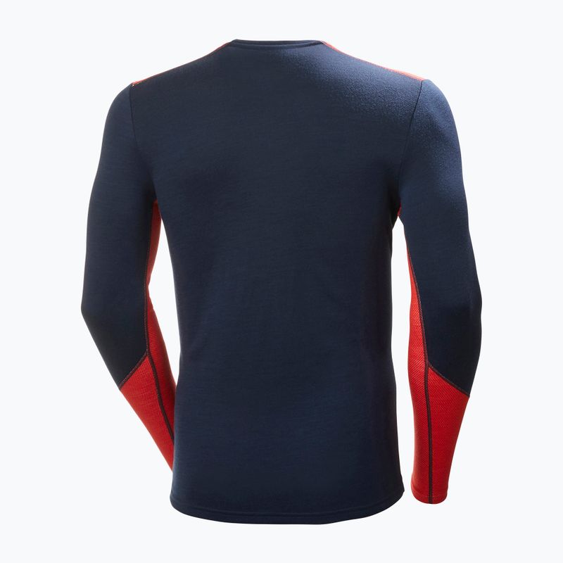 Men's thermal top Helly Hansen Lifa Merino Midweight Crew navy/598 6