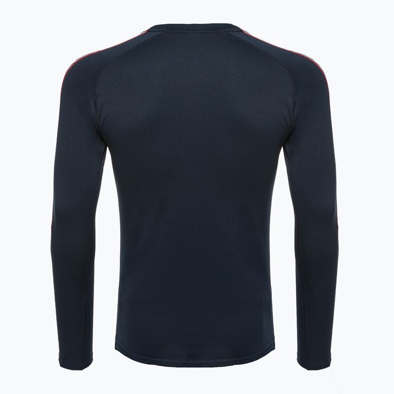 Men's thermal active sweatshirt Helly Hansen Lifa Active Stripe Crew navy 6