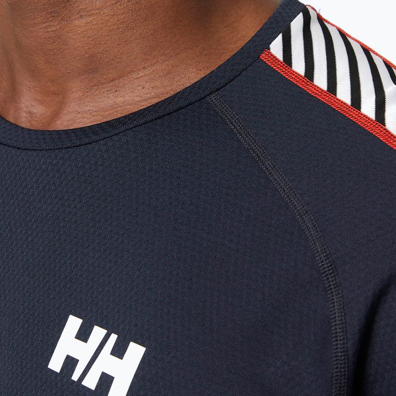Men's thermal active sweatshirt Helly Hansen Lifa Active Stripe Crew navy 3