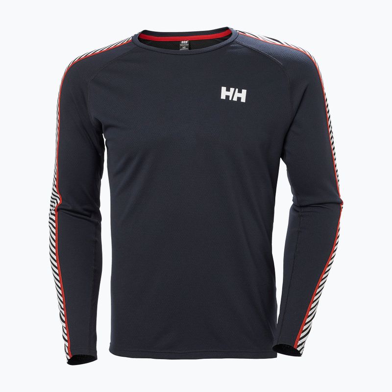 Men's thermal active sweatshirt Helly Hansen Lifa Active Stripe Crew navy 9