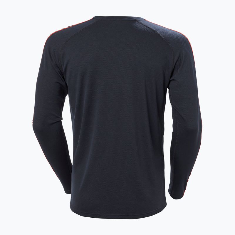 Men's thermal active sweatshirt Helly Hansen Lifa Active Stripe Crew navy 10
