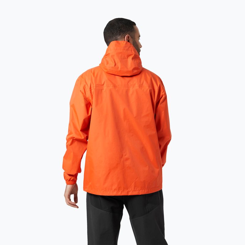 Helly Hansen men's rain jacket Loke patrol oran 2