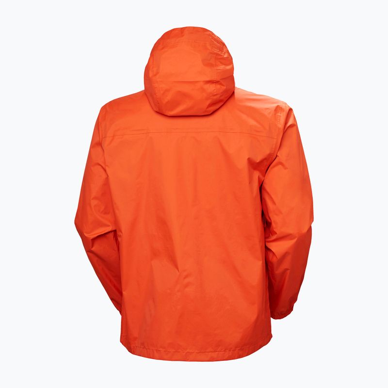 Helly Hansen men's rain jacket Loke patrol oran 6