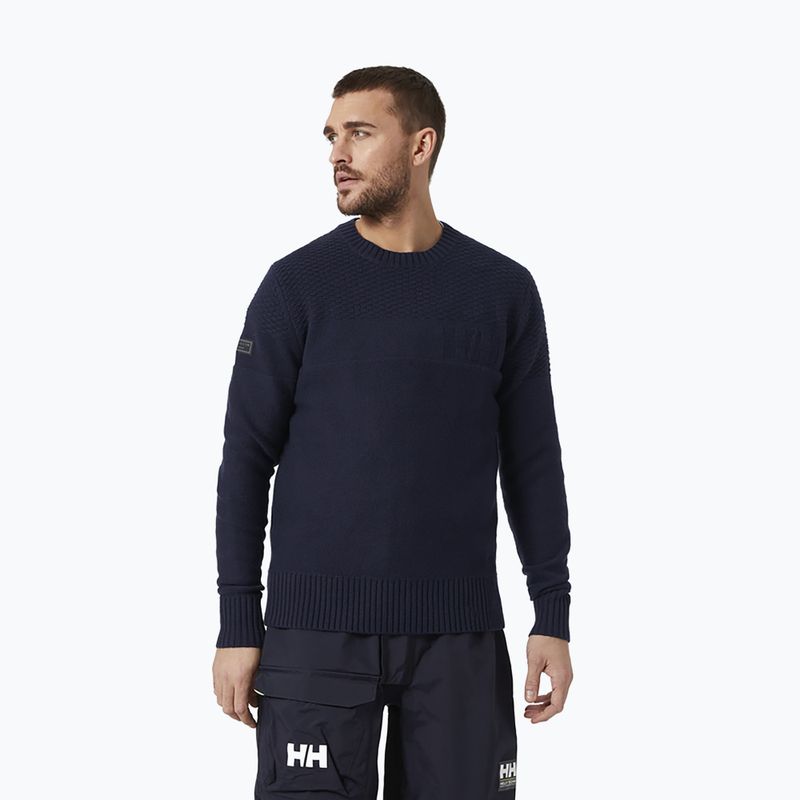 Helly Hansen men's sailing jumper Arctic Ocean Knit navy blue 34186_597