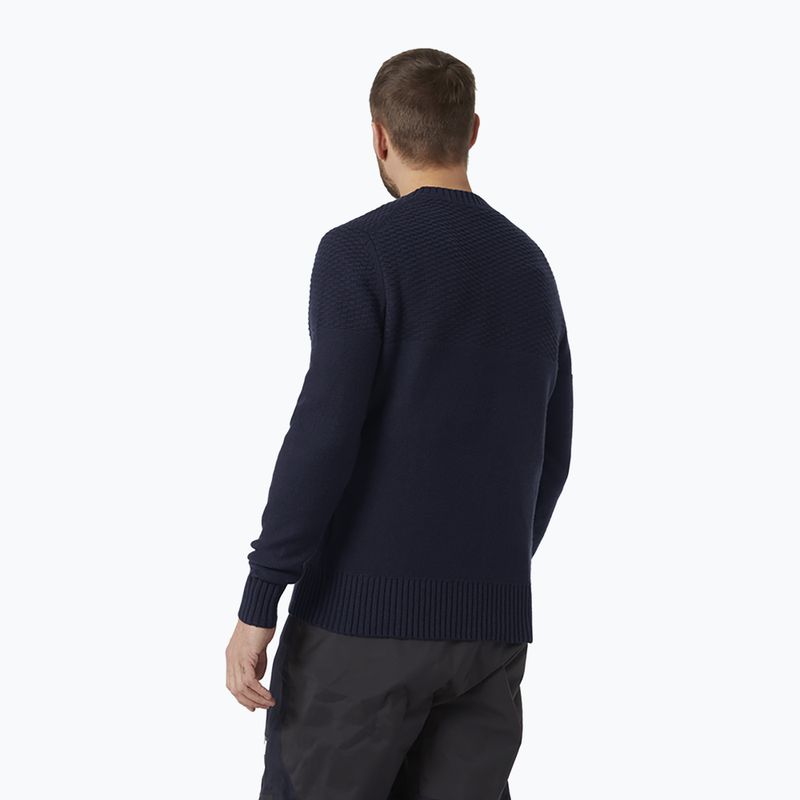 Helly Hansen men's sailing jumper Arctic Ocean Knit navy blue 34186_597 2