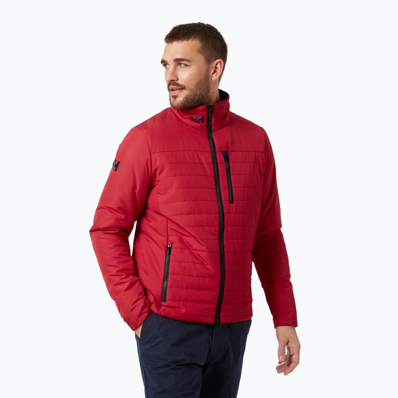 Helly Hansen men's sailing jacket Crew Insulator 2.0 red 30343_162