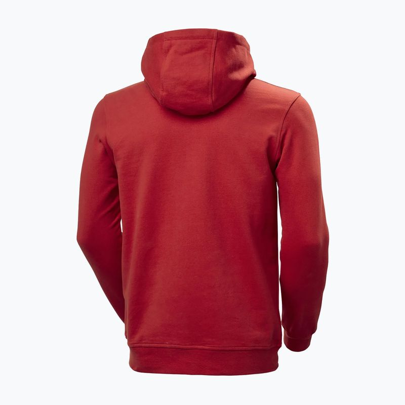 Men's Helly Hansen HH Logo Hoodie red 2