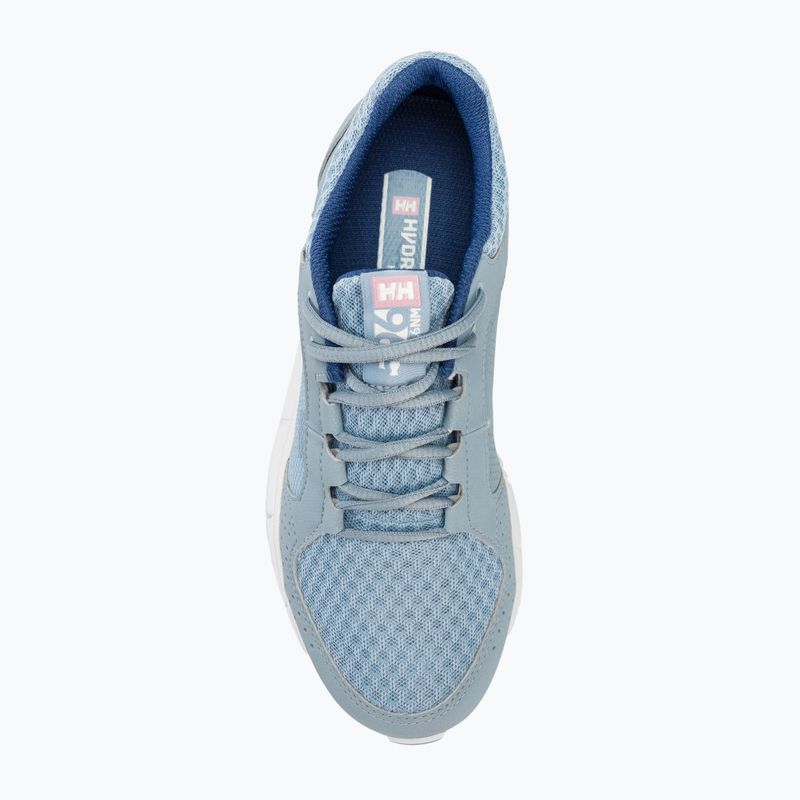 Helly Hansen Ahiga V4 Hydropower women's sailing shoes dusty blue/off white 5