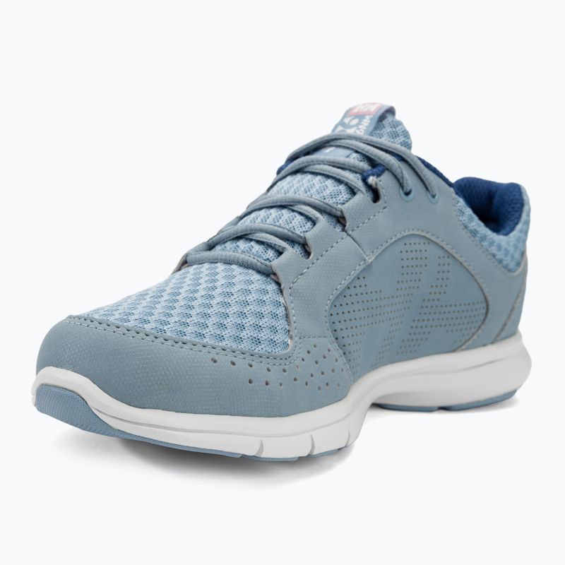 Helly Hansen Ahiga V4 Hydropower women's sailing shoes dusty blue/off white 7