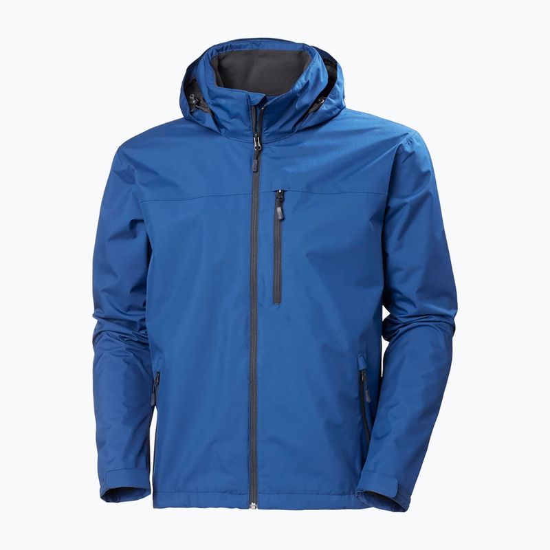 Men's Helly Hansen Crew Hooded Jacket blue 33875_606 9