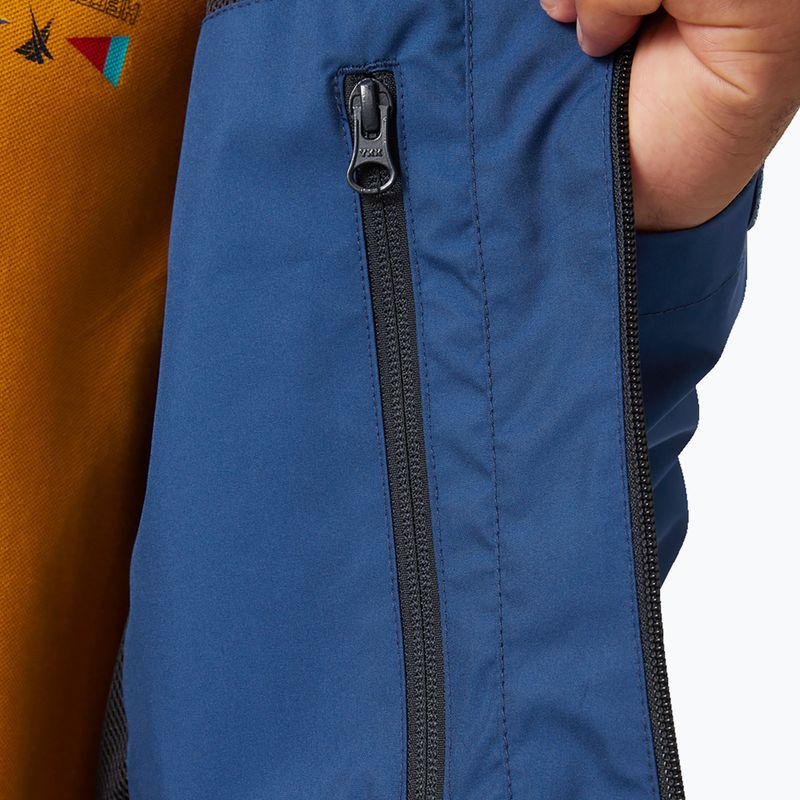 Men's Helly Hansen Crew Hooded Jacket blue 33875_606 5