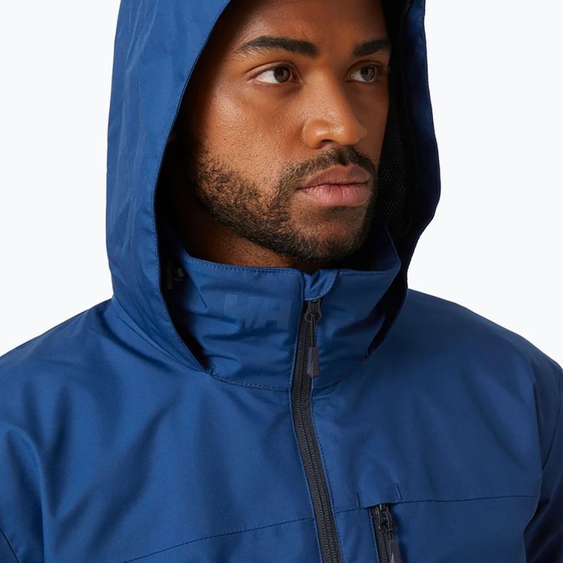Men's Helly Hansen Crew Hooded Jacket blue 33875_606 7