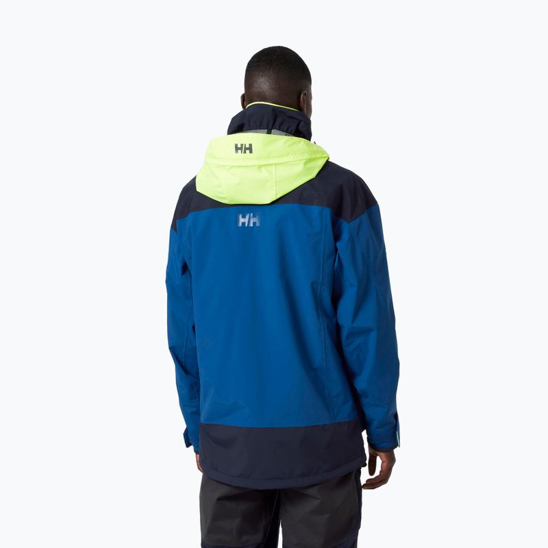 Helly Hansen Pier 3.0 men's sailing jacket blue/black 34156_606 2