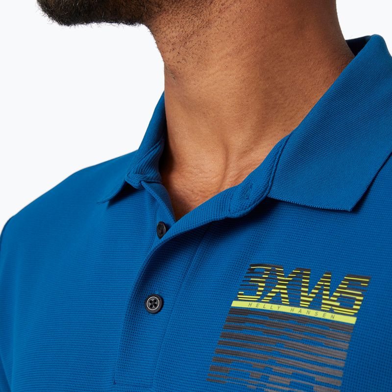 Helly Hansen HP Racing men's trekking shirt blue 34172_606 3