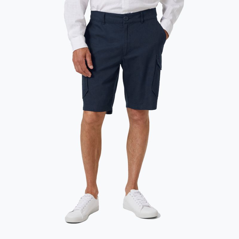 Men's Helly Hansen Bermuda Cargo 2.0 nautical shorts navy blue 34252_597