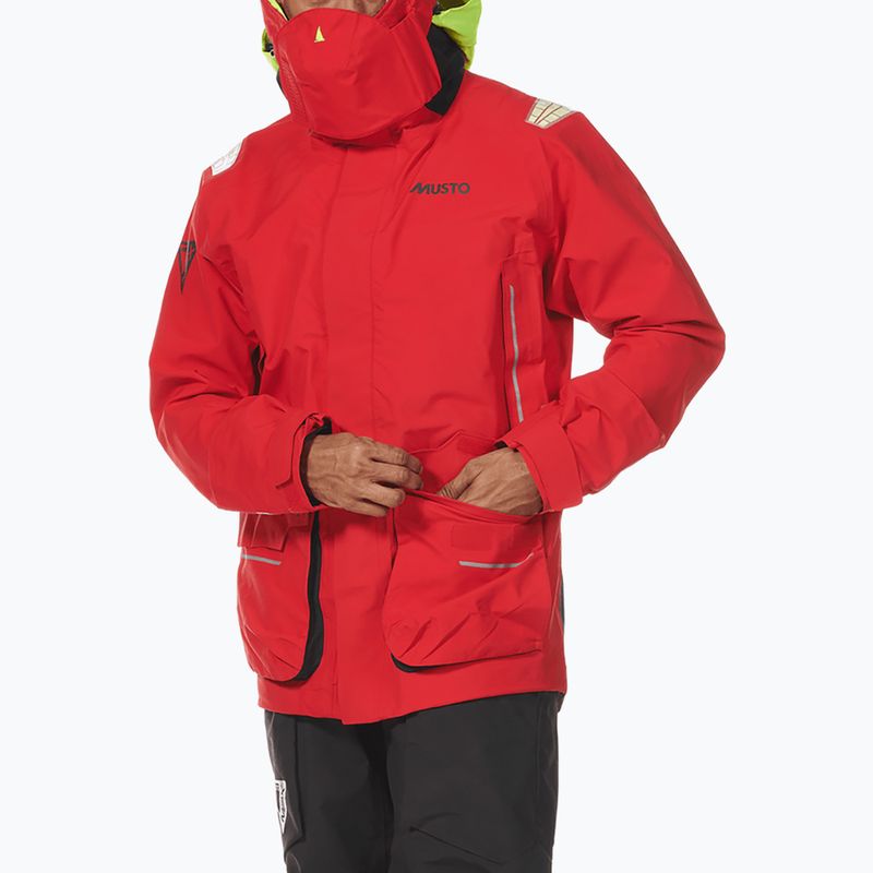 Men's Musto MPX Gore-Tex Pro Offshore 2.0 sailing jacket true red 4