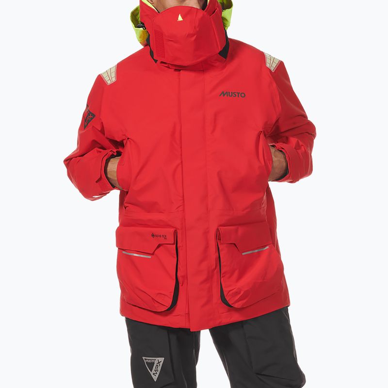 Men's Musto MPX Gore-Tex Pro Offshore 2.0 sailing jacket true red 5