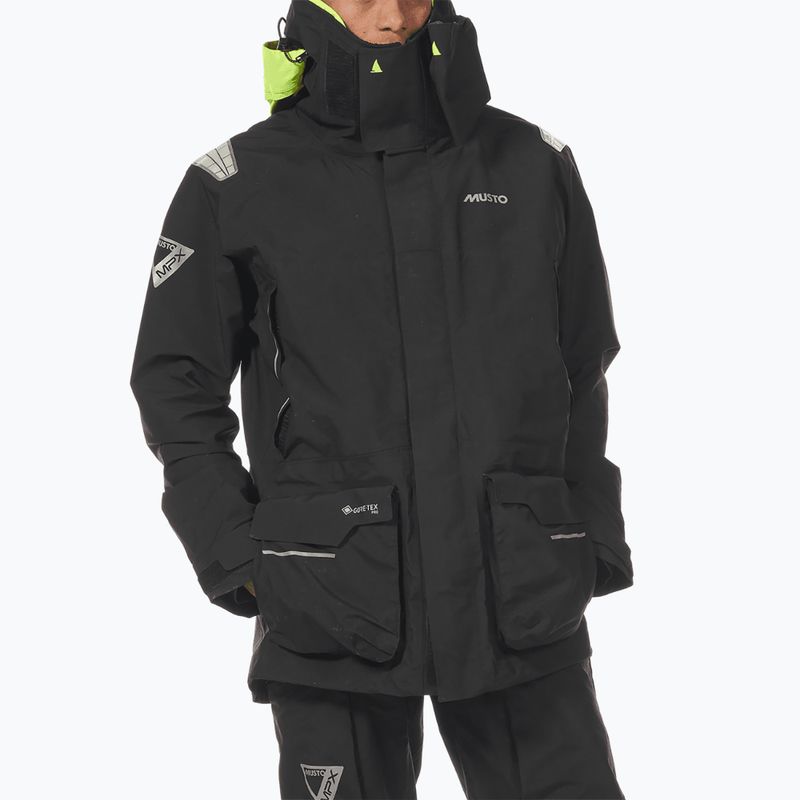 Men's Musto MPX Gore-Tex Pro Offshore 2.0 sailing jacket black 4