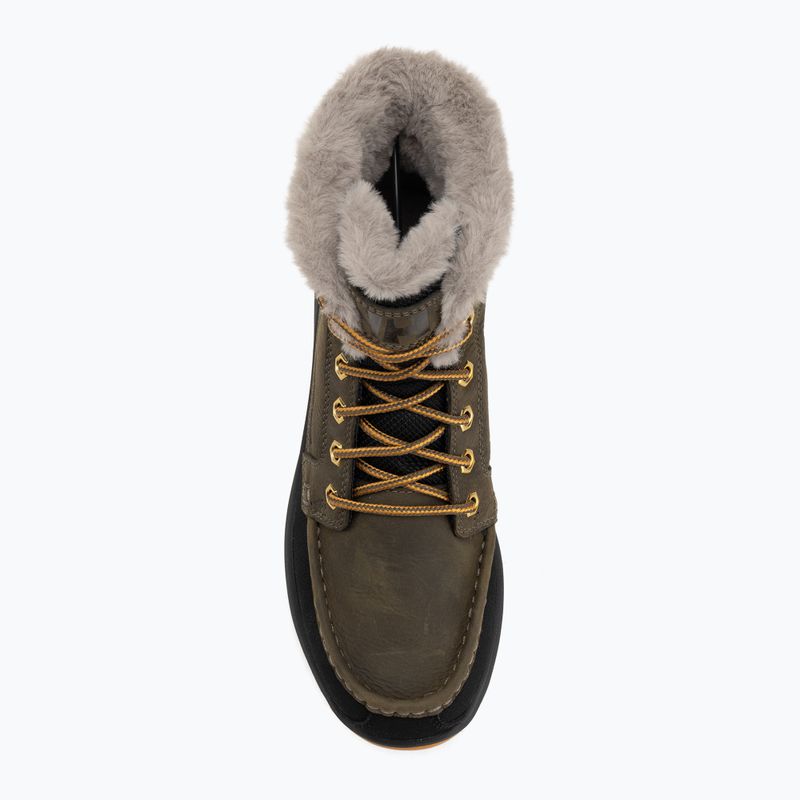 Helly Hansen men's Garibaldi V3 utility green/black snow boots 5