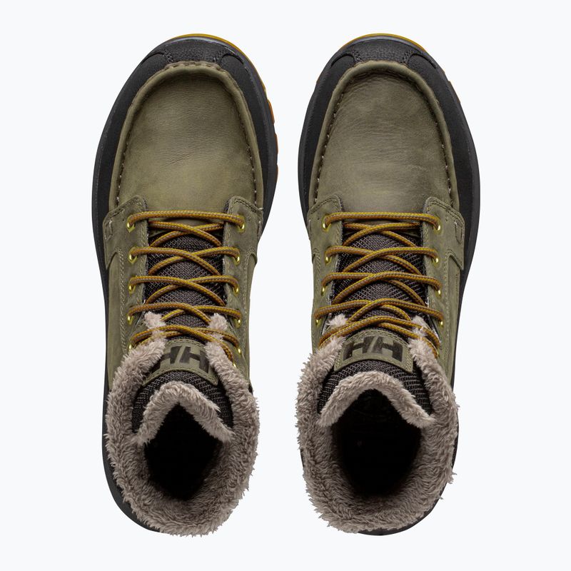 Helly Hansen men's Garibaldi V3 utility green/black snow boots 5