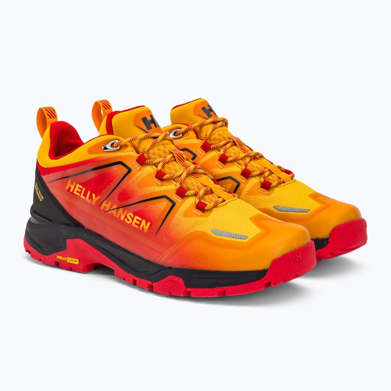 Helly Hansen men's Cascade Low HT trekking boots red/yellow 11749_344 4