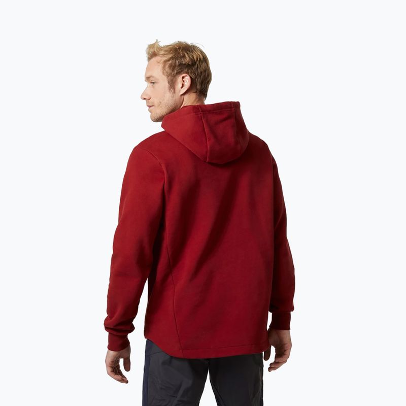 Men's Helly Hansen Arctic Ocean Hoodie burgundy 30361_215 2