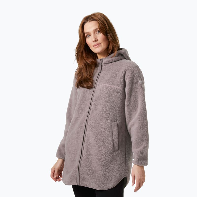 Helly Hansen Maud Pile grey women's fleece sweatshirt 53815_656