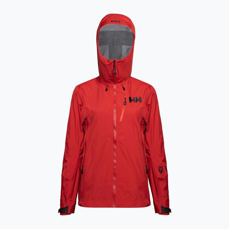 Helly Hansen women's hardshell jacket Odin 9 Worlds 2.0 red 62956_162