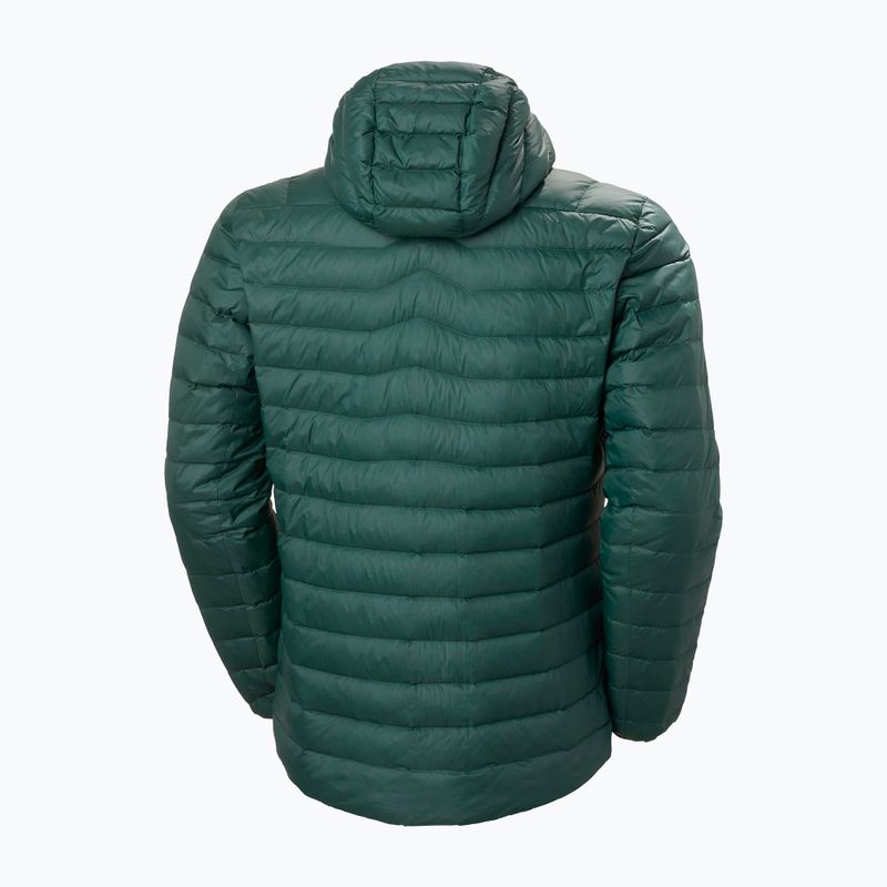 Helly Hansen men's down jacket Verglas Hooded Down Insulator green 63005_495 6