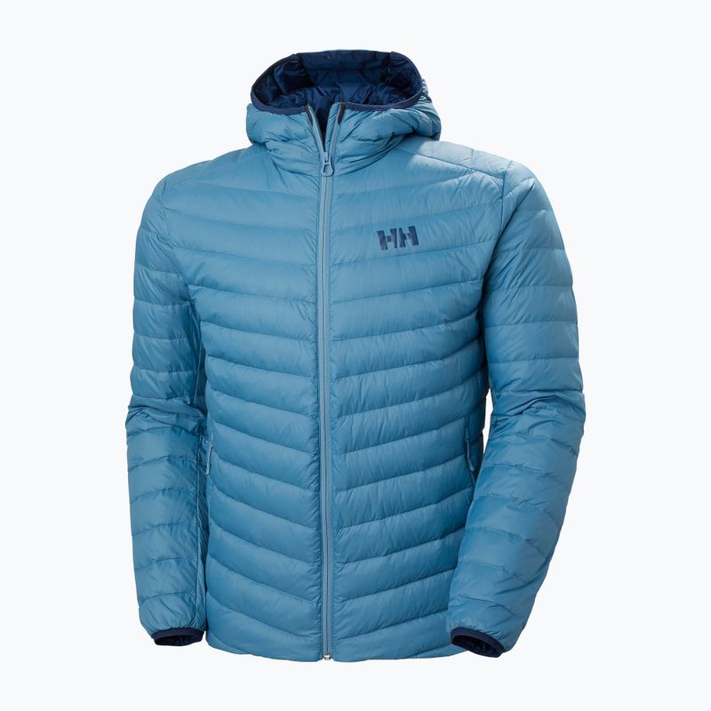 Helly Hansen men's down jacket Verglas Hooded Down Insulator blue 63005_625 5