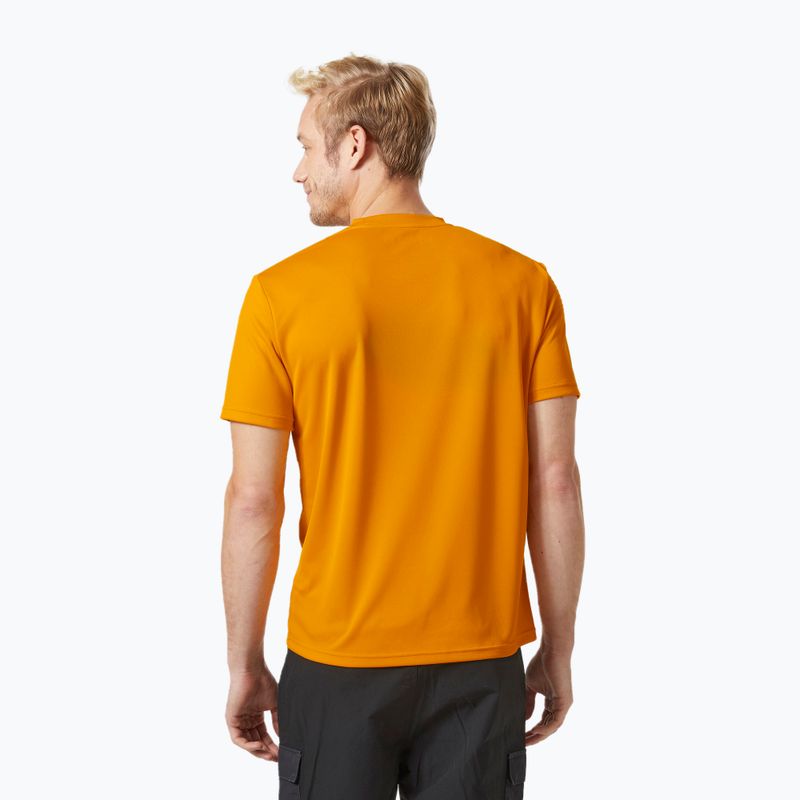 Men's Helly Hansen HH Tech Graphic trekking shirt yellow 63088_328 2