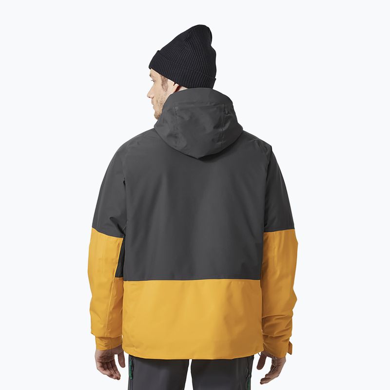 Men's ski jacket Helly Hansen Banff Insulated yellow 63117_328 2