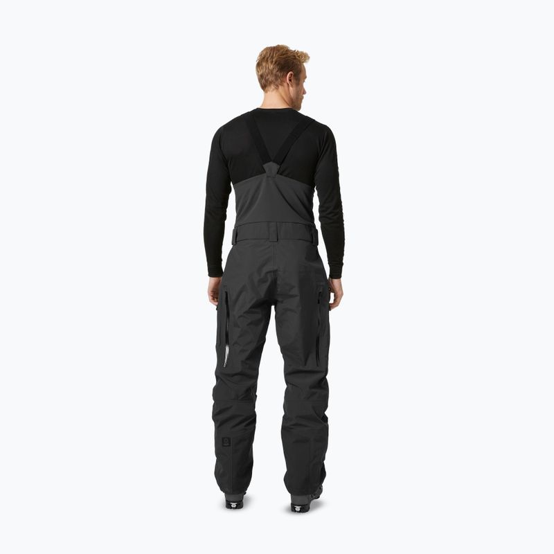 Men's ski trousers Helly Hansen Sogn Bib Shell black 2