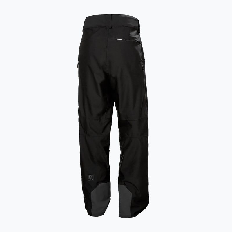 Men's ski trousers Helly Hansen Garibaldi 2.0 black 2