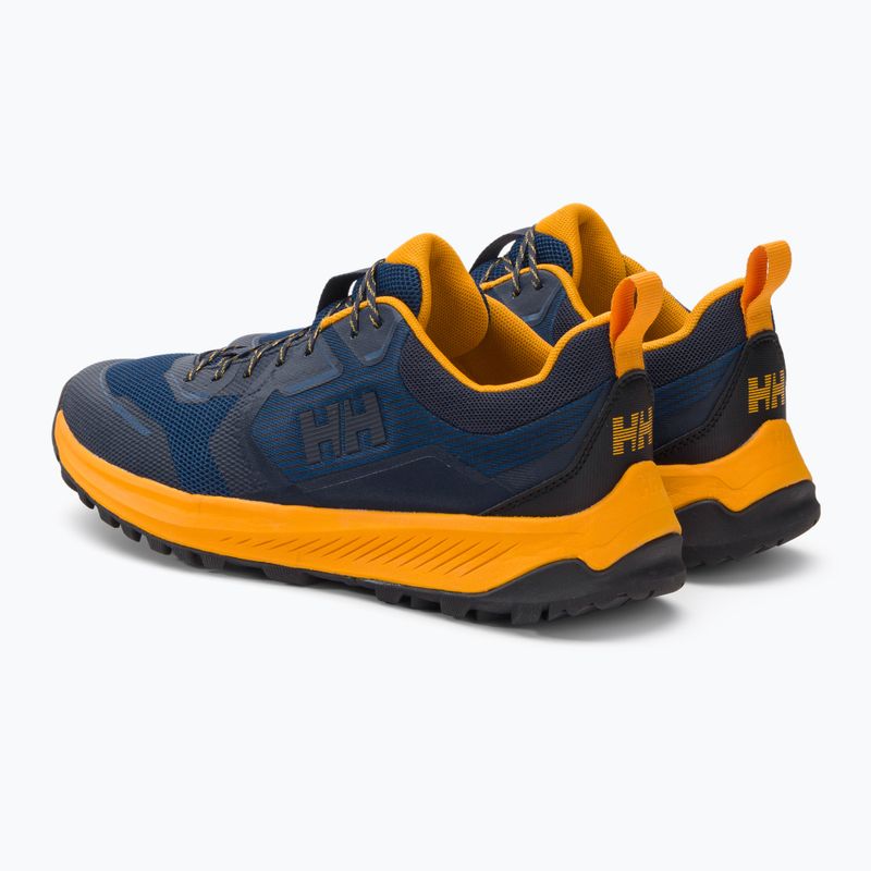 Helly Hansen men's trekking boots Gobi 2 navy blue and yellow 11809_606 3