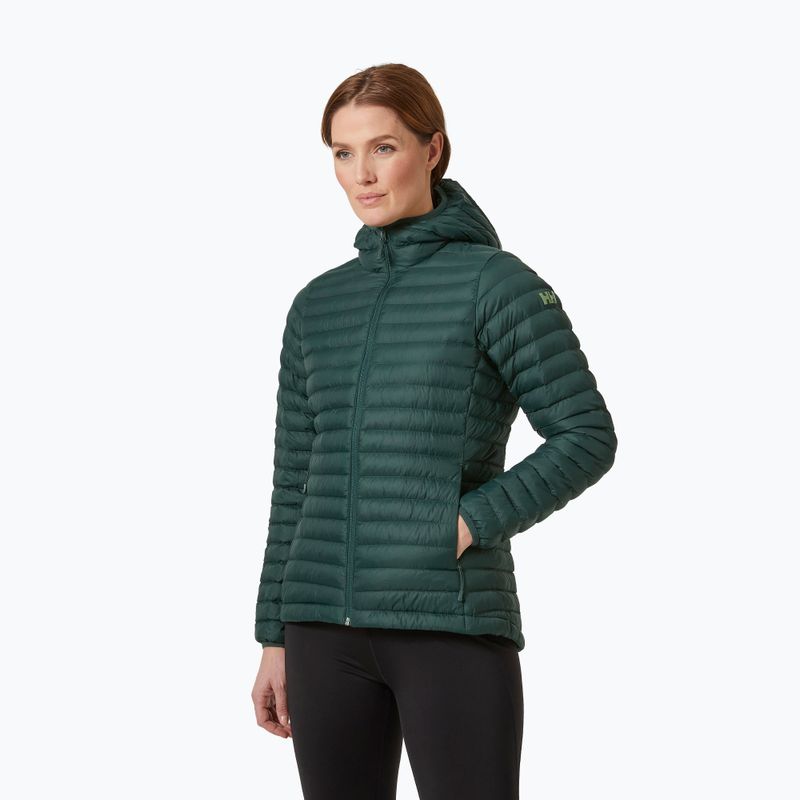 Helly Hansen women's down jacket Sirdal Hooded Insulator green 62992_495 4