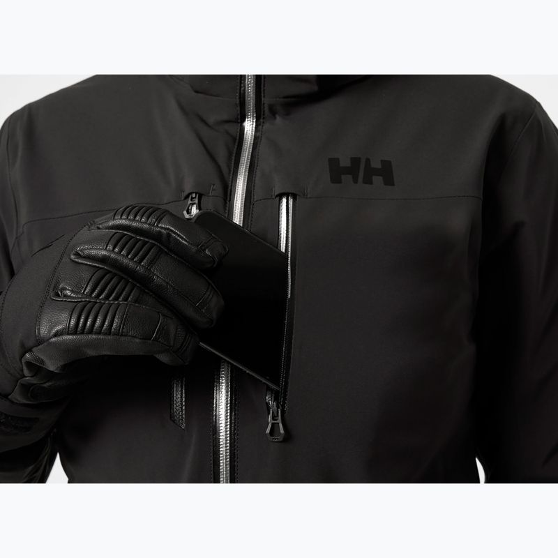 Women's ski jacket Helly Hansen Alphelia Lifaloft black 4